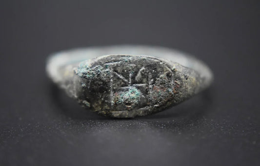 Rare Viking ring with runic inscription